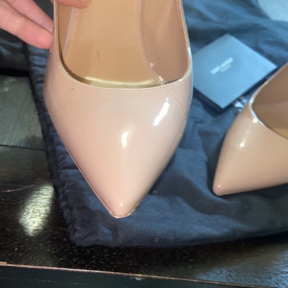Saint Laurent ANJA PUMPS IN PATENT LEATHER size 41 w/ Box - Picture 6 of 10